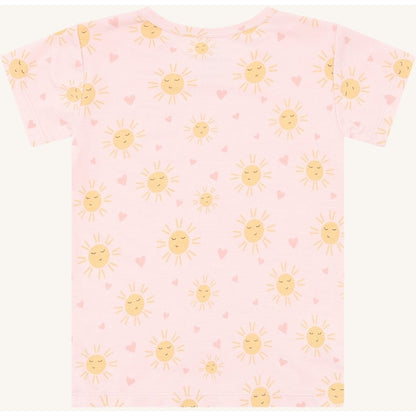 Hust & Claire HCAustin Monkey Sun T-shirt S/S 4319 Chalk Pink