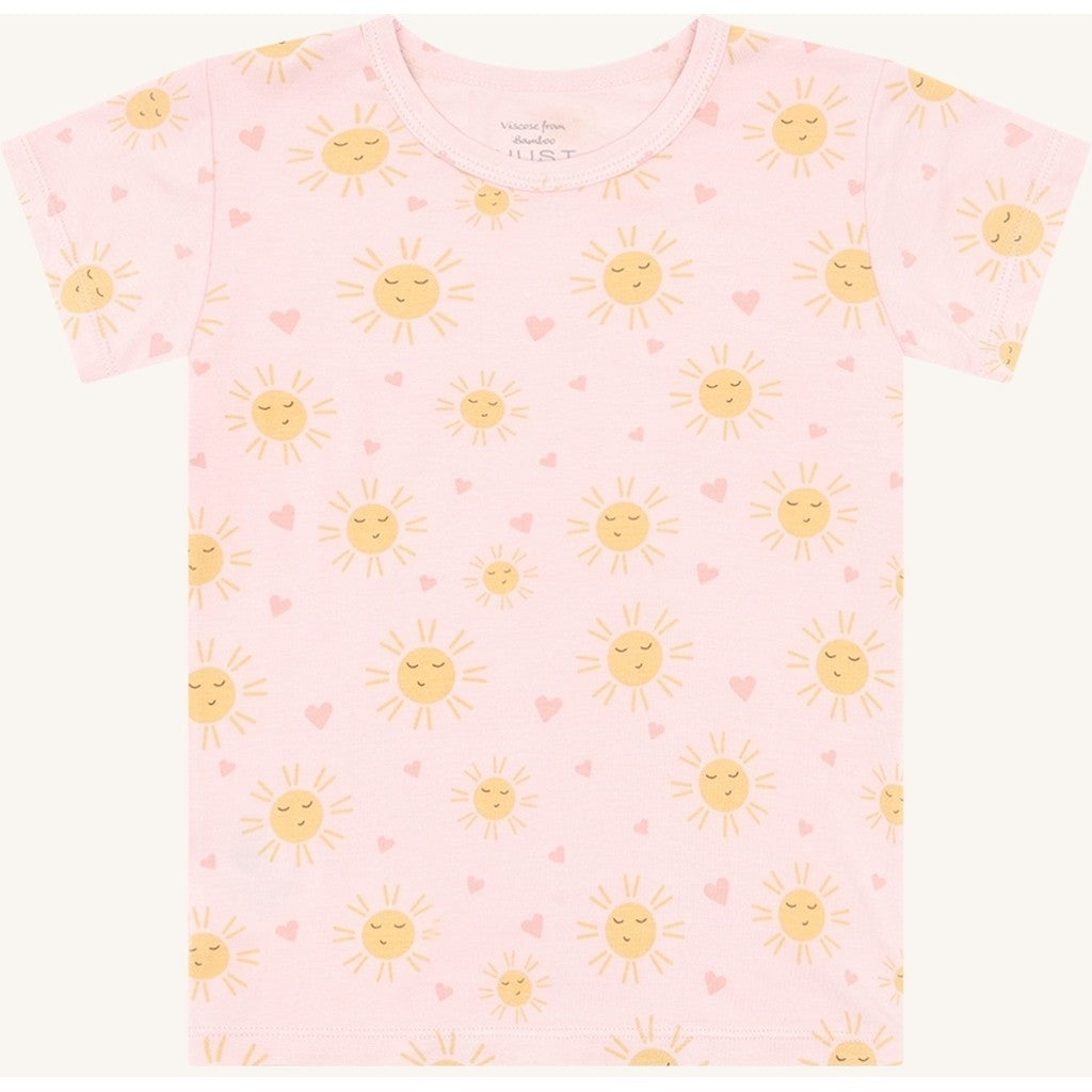 Hust & Claire HCAustin Monkey Sun T-shirt S/S 4319 Chalk Pink