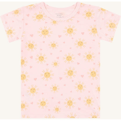 Hust & Claire HCAustin Monkey Sun T-shirt S/S 4319 Chalk Pink