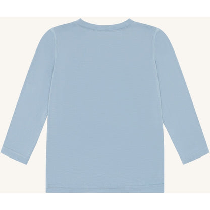 Hust & Claire HCAustin Solid T-shirt L/S 3157 Light Blue