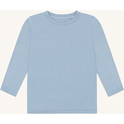 Hust & Claire HCAustin Solid T-shirt L/S 3157 Light Blue