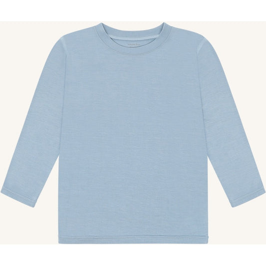Hust & Claire HCAustin Solid T-shirt L/S 3157 Light Blue