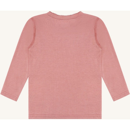 Hust & Claire HCAustin Solid T-shirt L/S 3653 Old Rosie