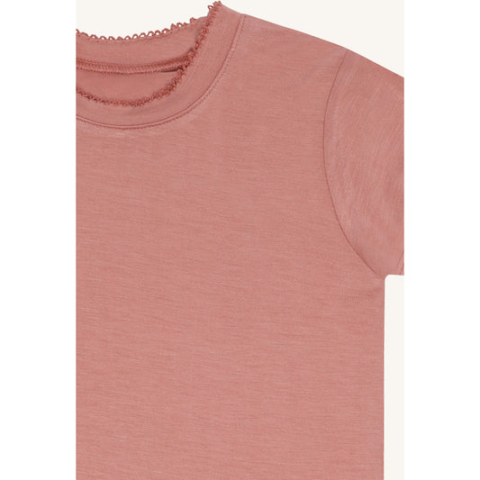 Hust & Claire HCAustin Solid T-shirt S/S 3653 Old Rosie