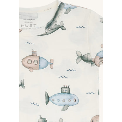 Hust & Claire HCAustin Submarine T-shirt L/S 3270 Ivory