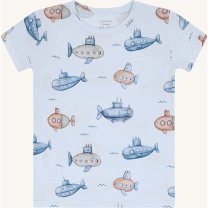 Hust & Claire HCAustin Submarine T-shirt L/S 4000 Water