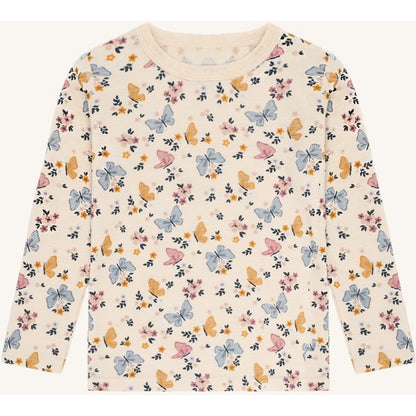 Hust & Claire HCAwo Butterfly T-shirt L/S 3290 Off White