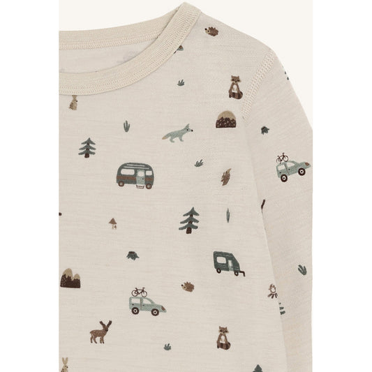 Hust & Claire HCAwo Camp T-shirt L/S 4501 French Oak