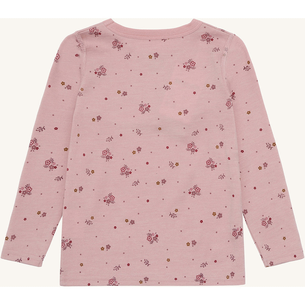Hust & Claire HCAwo Flora T-shirt L/S 3735 Adobe Rose