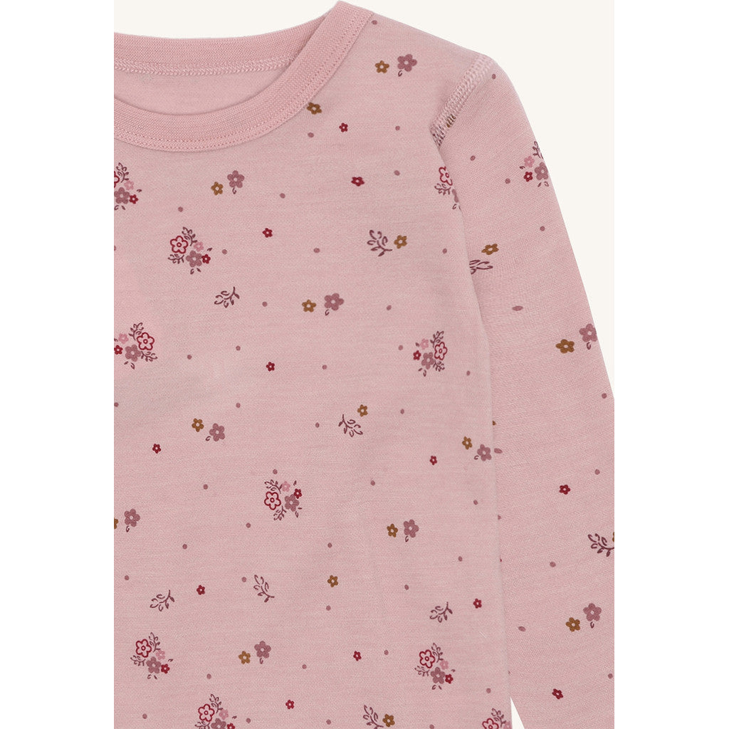 Hust & Claire HCAwo Flora T-shirt L/S 3735 Adobe Rose