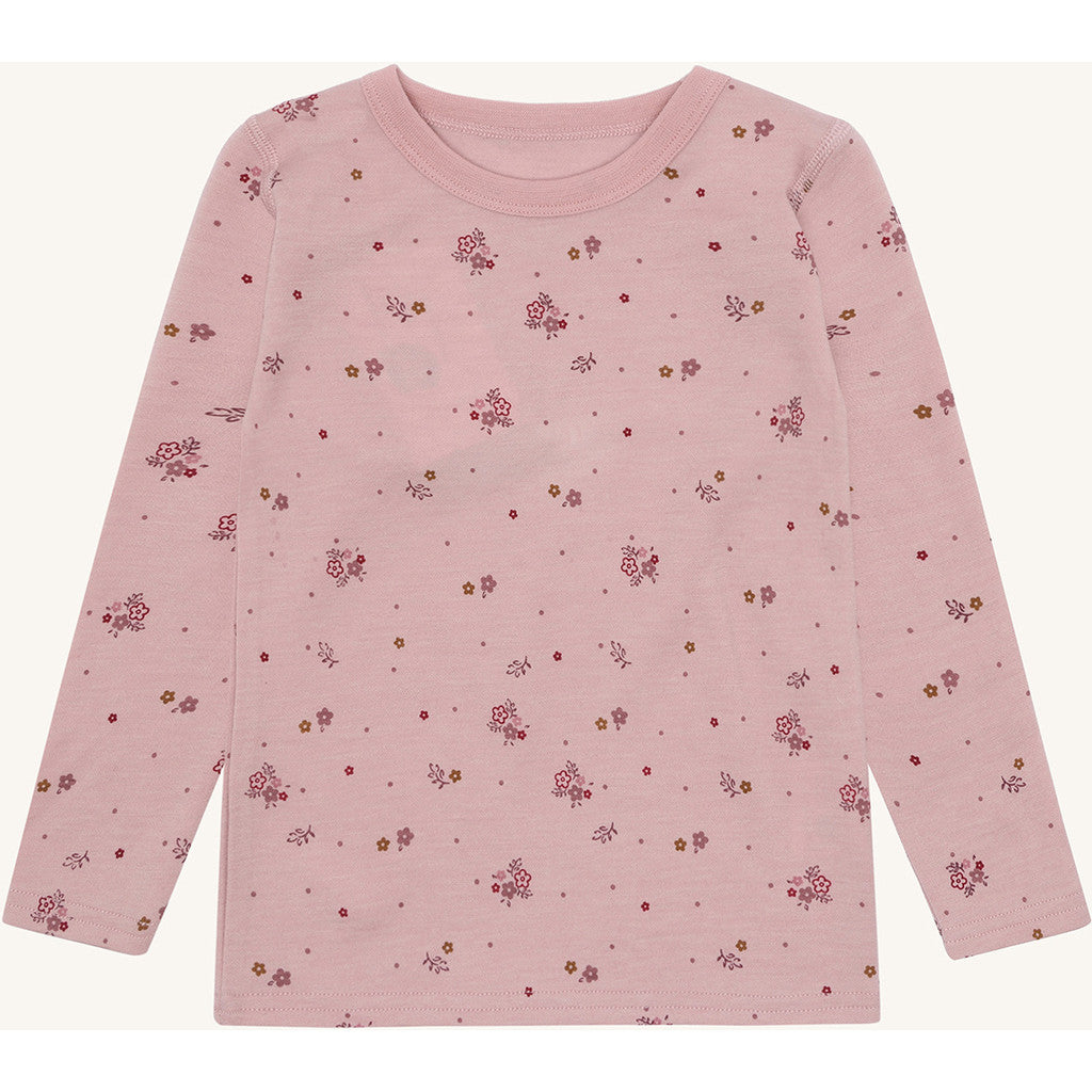 Hust & Claire HCAwo Flora T-shirt L/S 3735 Adobe Rose