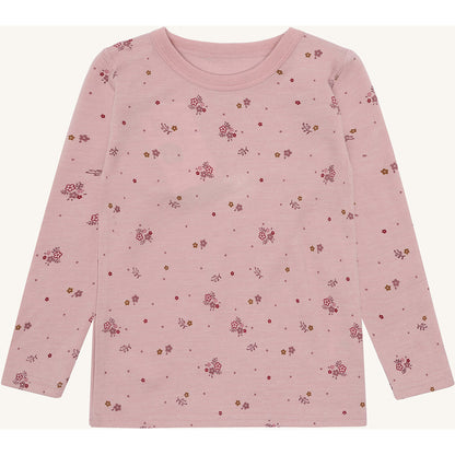 Hust & Claire HCAwo Flora T-shirt L/S 3735 Adobe Rose