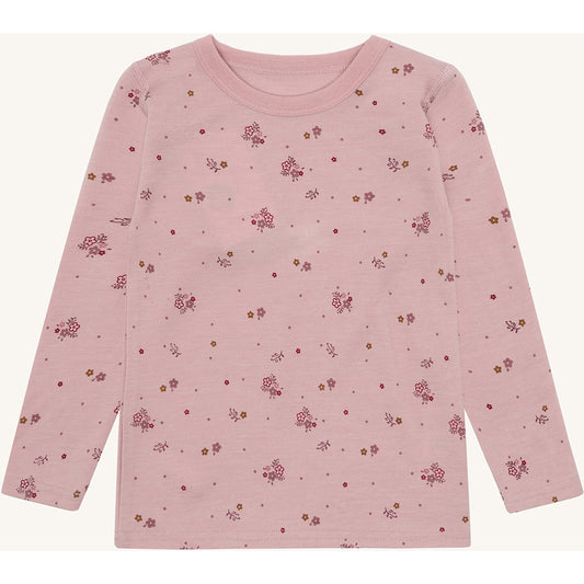 Hust & Claire HCAwo Flora T-shirt L/S 3735 Adobe Rose