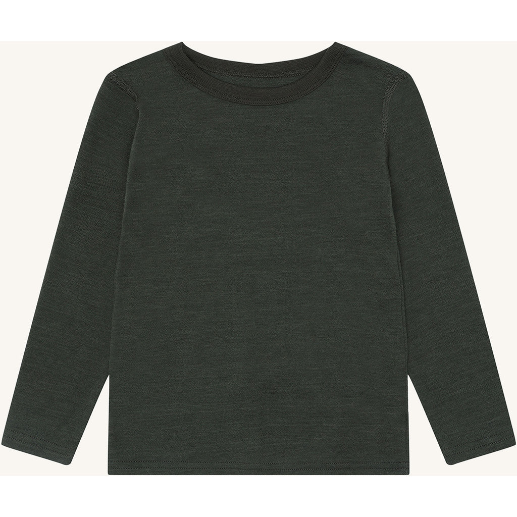 Hust & Claire HCAwo Solid T-shirt L/S 3461 Deep Ivy