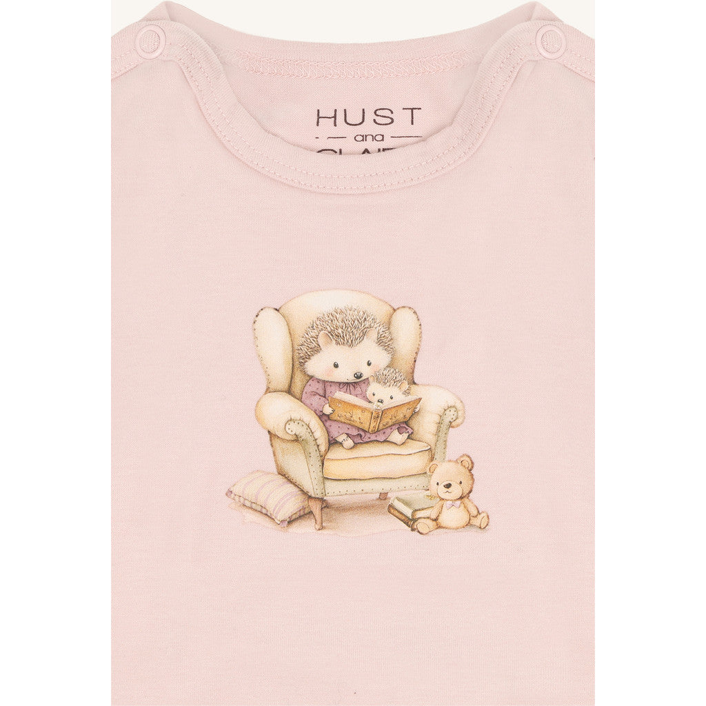 Hust & Claire HCBam Reading Bodystocking L/S 3336 Hushed Pink