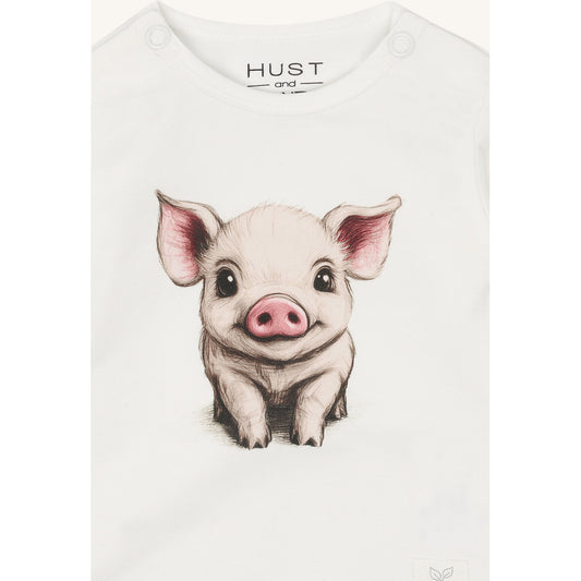 Hust & Claire HCBebe Piglet Bodystocking Crossover 3763 Quartz