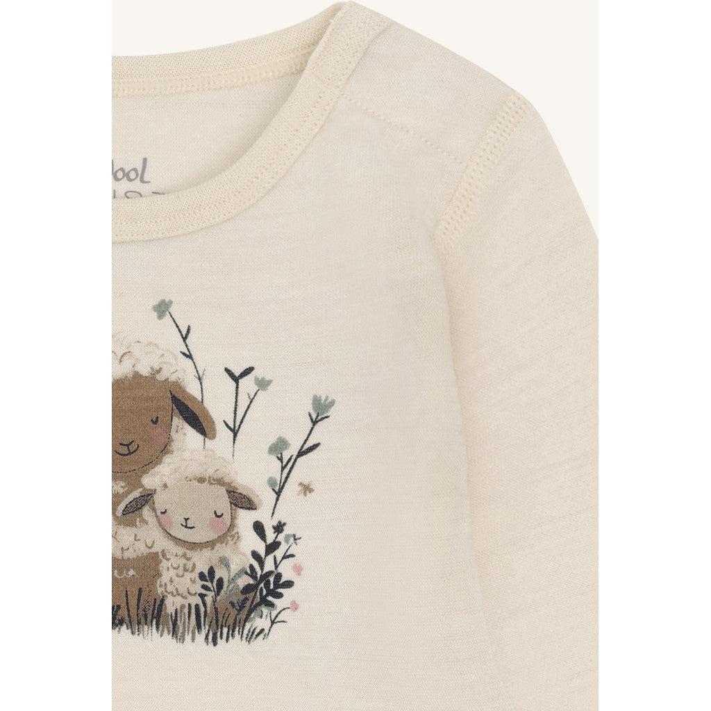 Hust & Claire HCBo Sheep Bodystocking L/S 3290 Off White