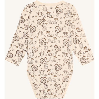 Hust & Claire HCBo Wrap Woodland Bodystocking L/S 3290 Off White