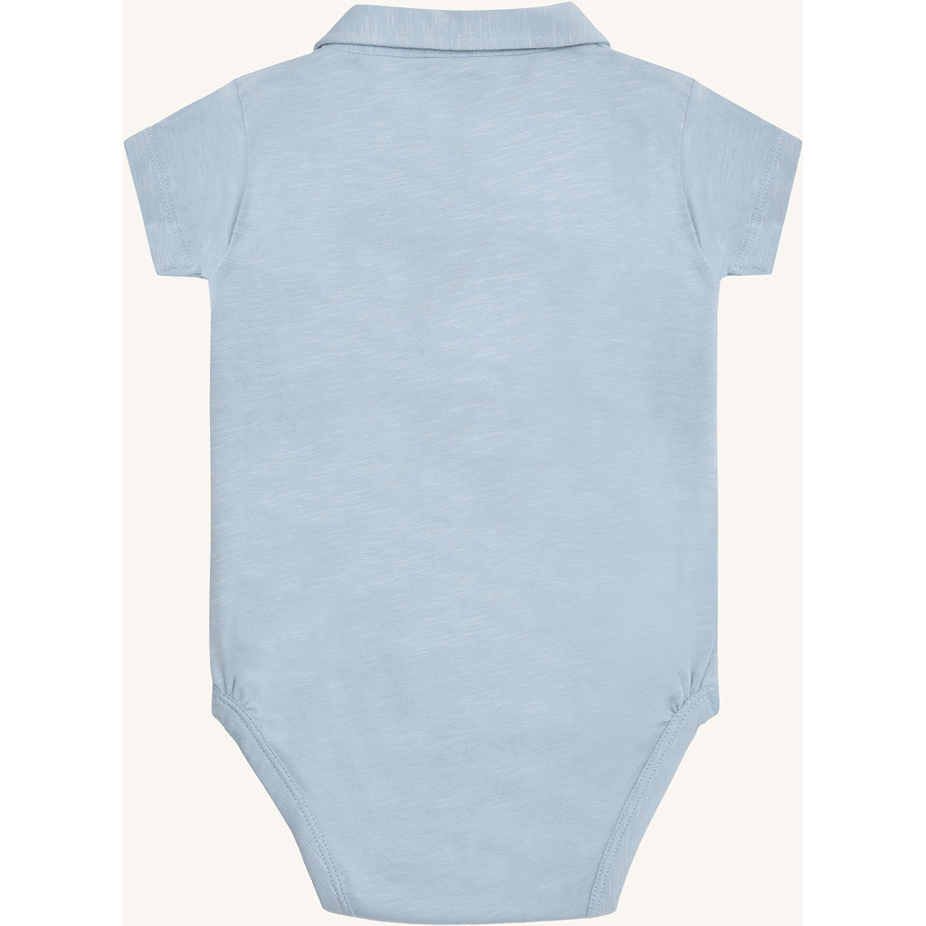 Hust & Claire HCBoye Slub Bodystocking Shirt 4117 Baby Blue