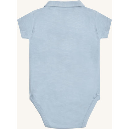 Hust & Claire HCBoye Slub Bodystocking Shirt 4117 Baby Blue