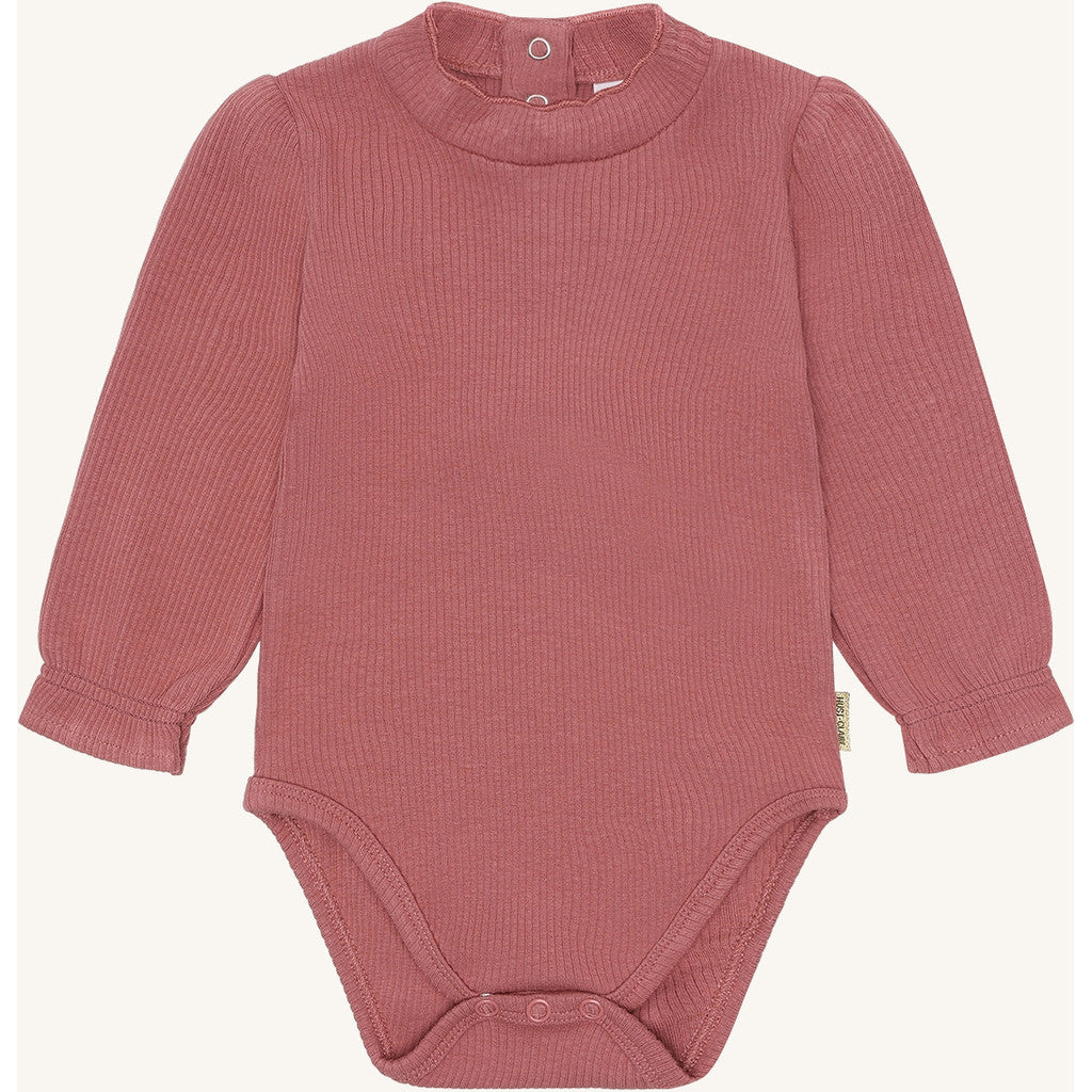 Hust & Claire HCBri Solid Bodystocking L/S 3392 Dry Rose