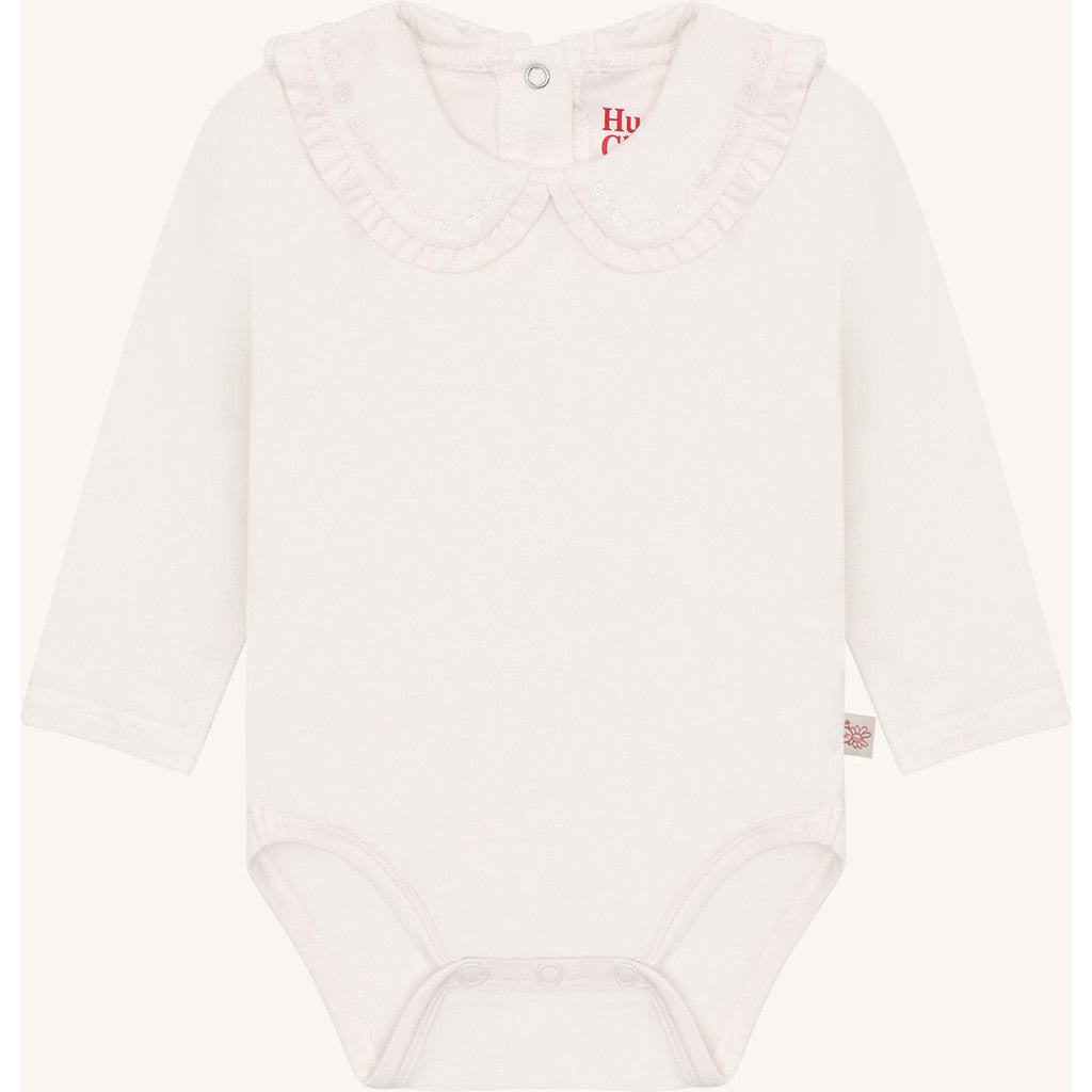 Hust & Claire HCBritt collar Bodystocking L/S 3260 Sugar