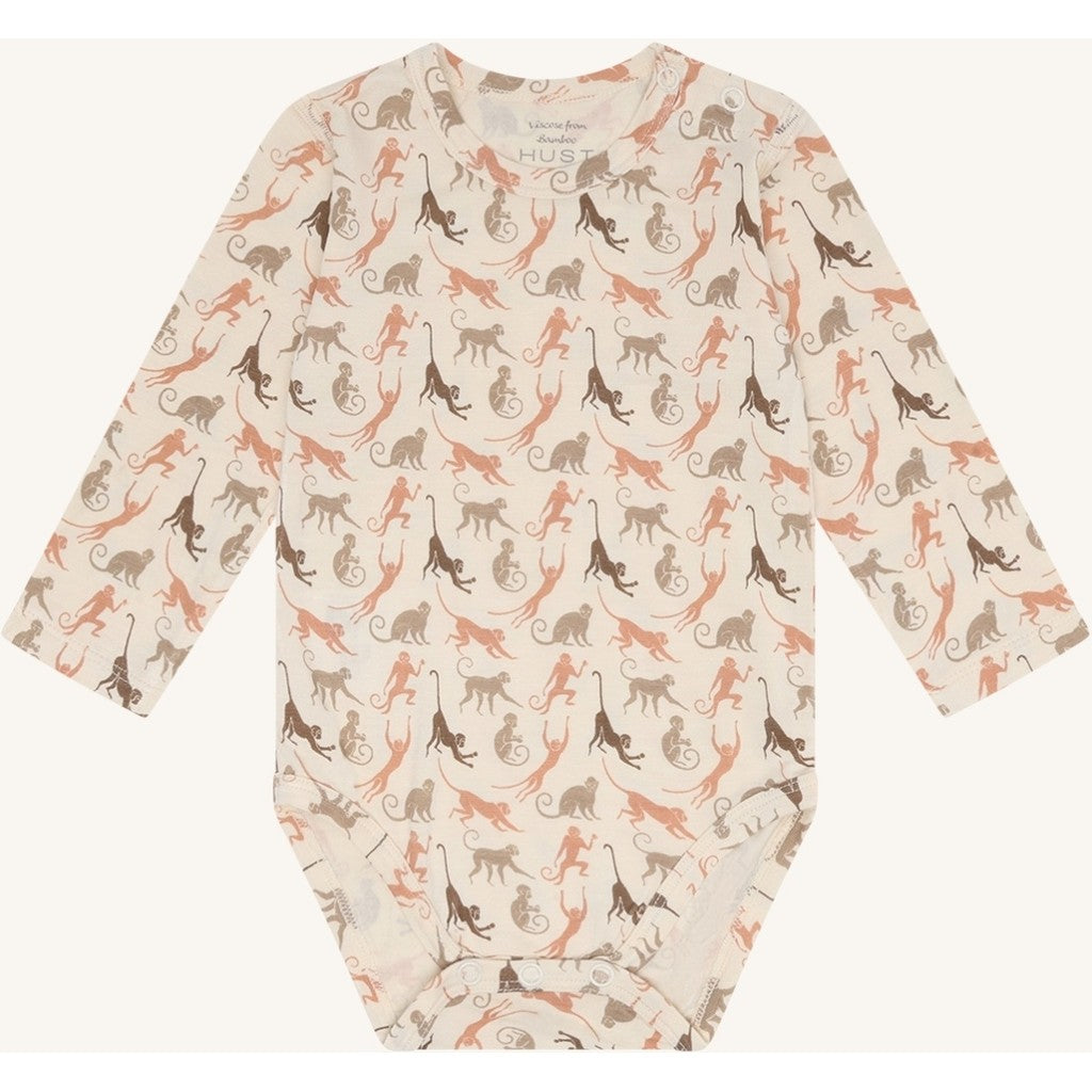 Hust & Claire HCBuller Monkey Sun Bodystocking L/S 3517 Sandshell