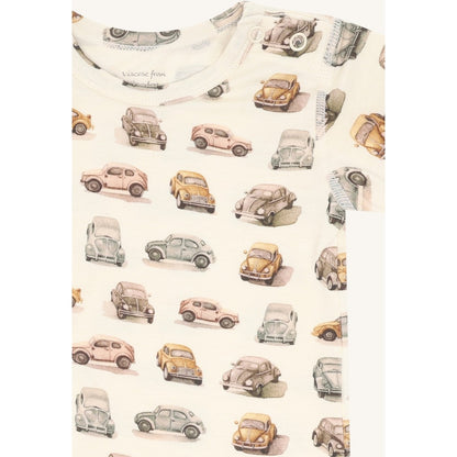Hust & Claire HCBuller Retro Cars Bodystocking S/S 3517 Sandshell
