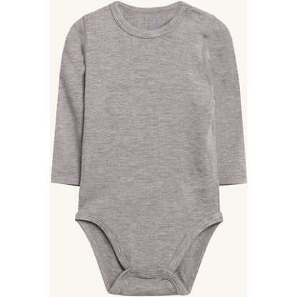 Hust & Claire HCBuller Solid Bodystocking L/S 1206 Grey Melange