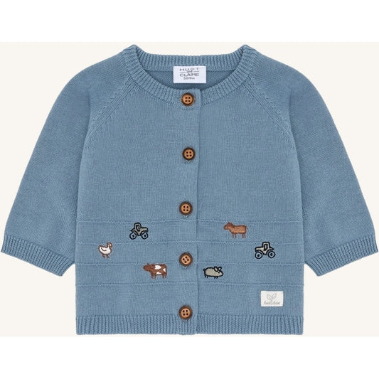 Hust & Claire HCCall Knit Cardigan 3157 Light Blue