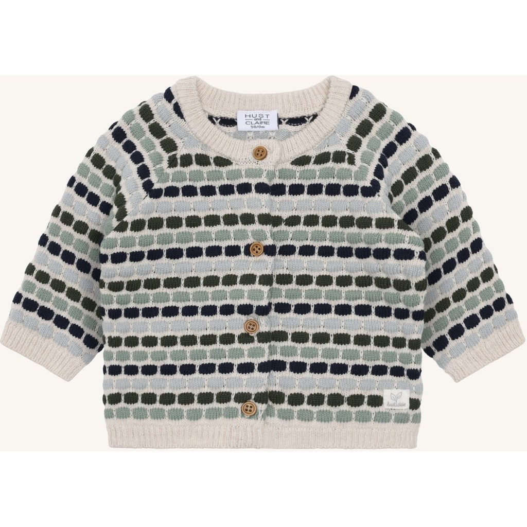 Hust & Claire HCCall dot Cardigan 3905 Iceberg