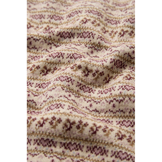 Hust & Claire HCCamilla Nordic Cardigan 4548 Old Beige Melange