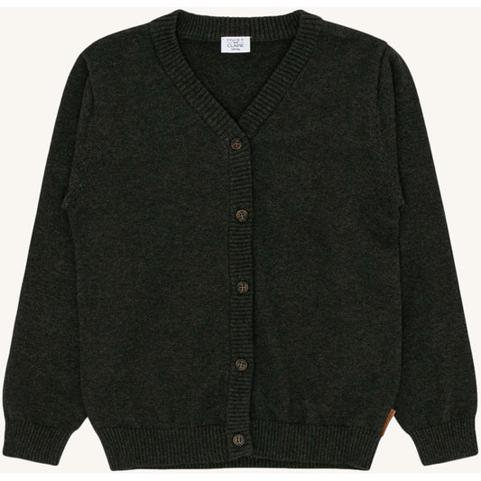 Hust & Claire HCCarsten Cardigan 1236 Dark Grey Melange