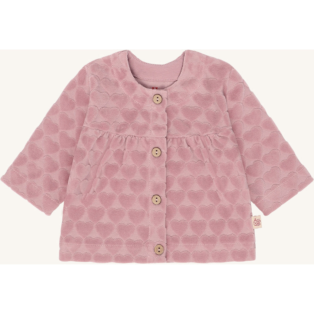 Hust & Claire HCChai Heart Cardigan 3875 Heather
