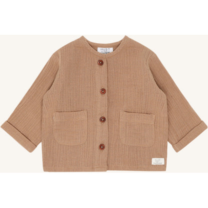 Hust & Claire HCChai Muselin Cardigan 4559 Praline