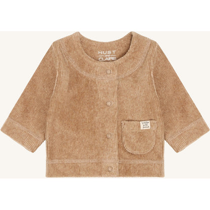Hust & Claire HCChai Velour Cardigan 3554 Biscuit