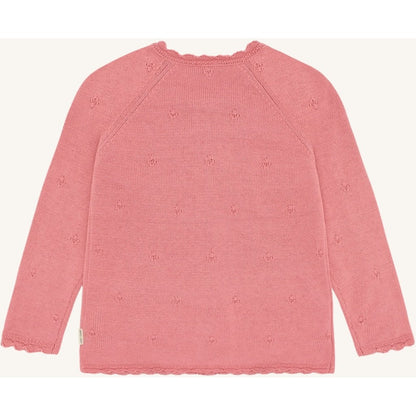 Hust & Claire HCCilja Pointelle Cardigan 3709 Sorbet