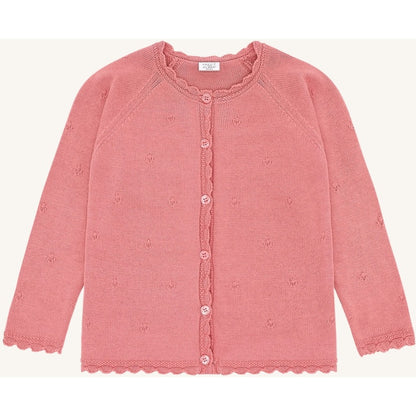 Hust & Claire HCCilja Pointelle Cardigan 3709 Sorbet