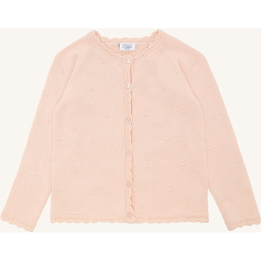 Hust & Claire HCCilja Pointelle Cardigan 3763 Quartz