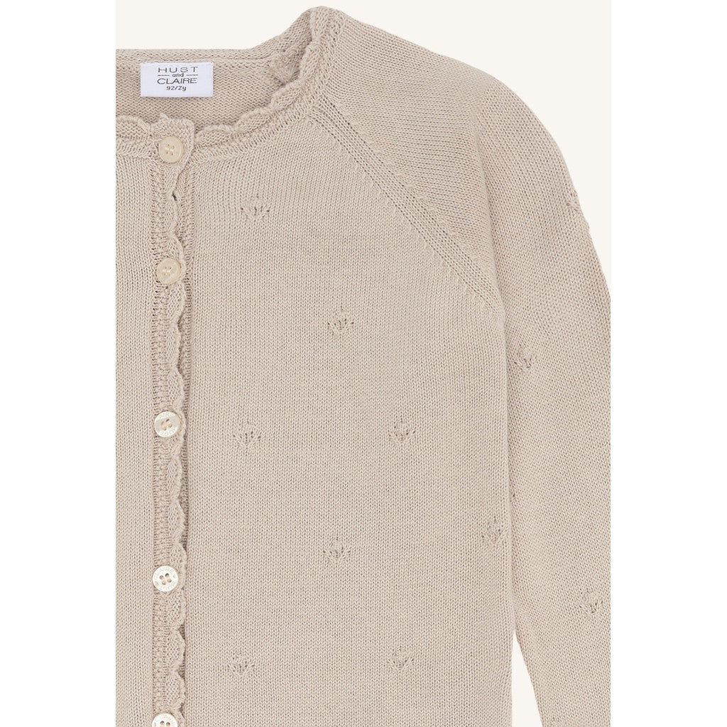 Hust & Claire HCCilja Pointelle Cardigan 4511 Kit