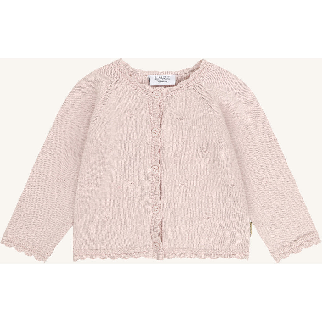 Hust & Claire HCCilja Pointelle Cardigan 3336 Hushed Pink