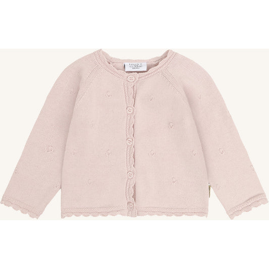Hust & Claire HCCilja Pointelle Cardigan 3336 Hushed Pink