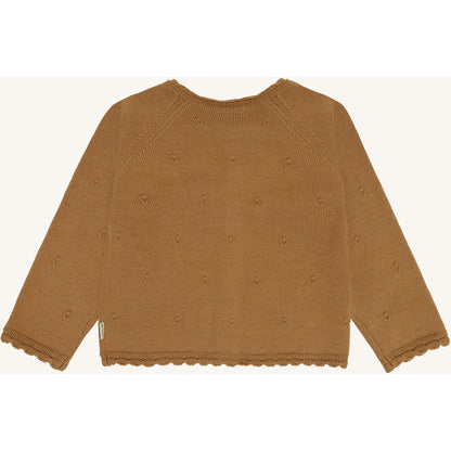 Hust & Claire HCCilja Pointelle Cardigan 3557 Chipmunk