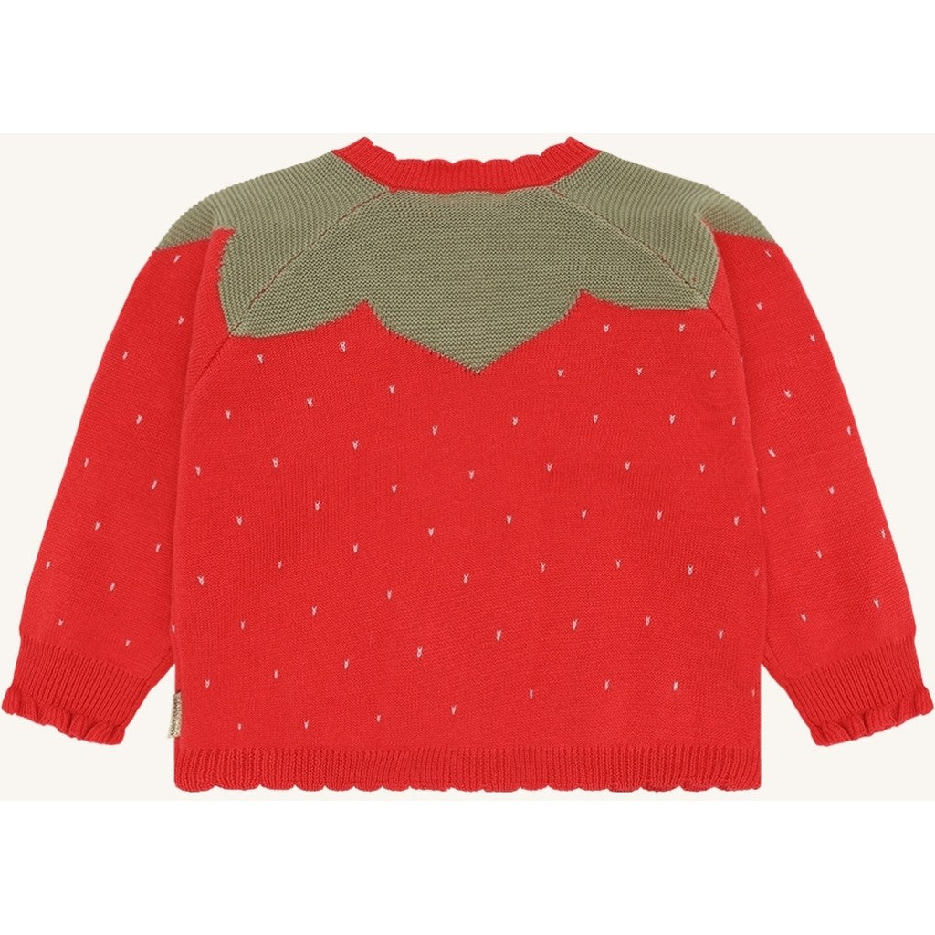 Hust & Claire HCCilja Strawberry Cardigan 4308 Poppies