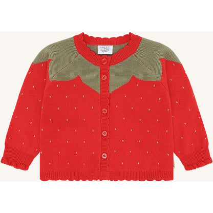 Hust & Claire HCCilja Strawberry Cardigan 4308 Poppies