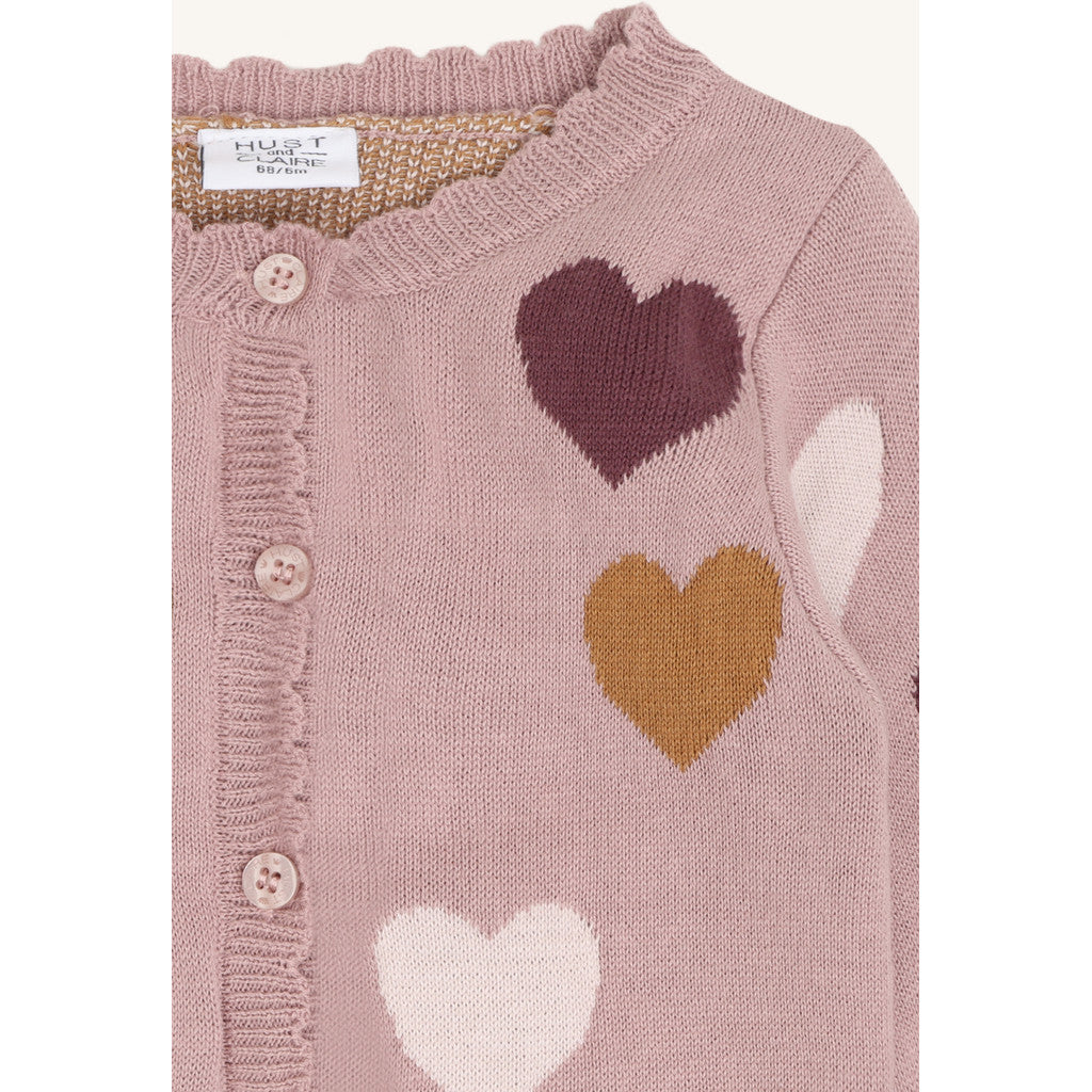Hust & Claire HCCilja lovely Cardigan 3875 Heather