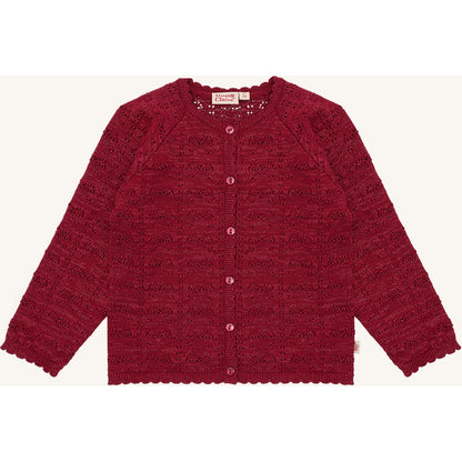 Hust & Claire HCCilja xmas Cardigan 3379 Teaberry