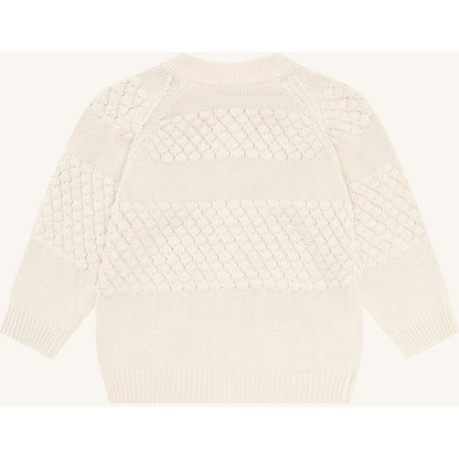 Hust & Claire HCCuno Knit Bubble Cardigan 3517 Sandshell