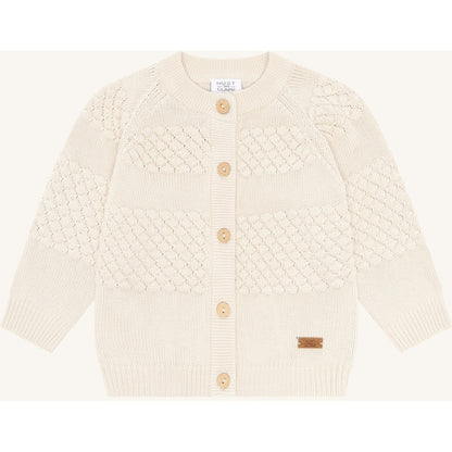 Hust & Claire HCCuno Knit Bubble Cardigan 3517 Sandshell