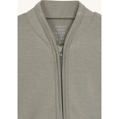 Hust & Claire HCCurd Solid Zip Cardigan 3448 Seagrass